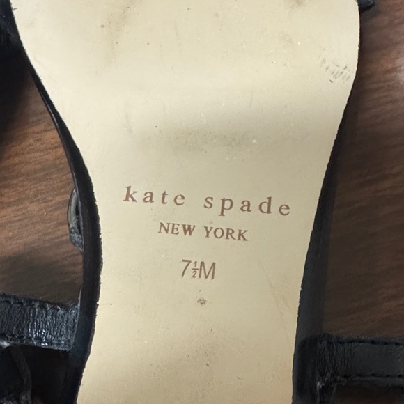 Kate Spade Black Sandals Size 7.5M NWT - Picture 5 of 5